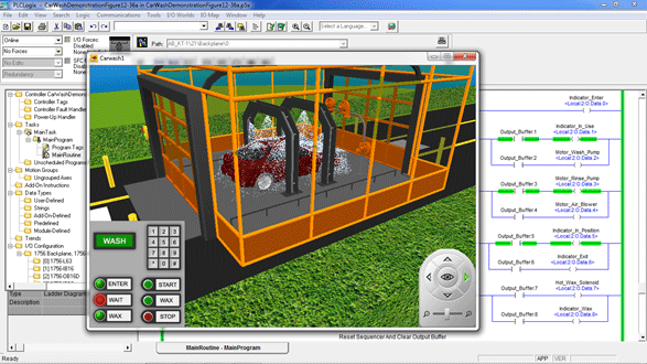 Image of simulation software