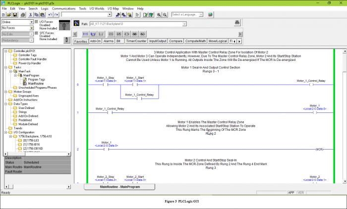 PLC Logic GUI