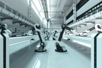 Robotics in a factory